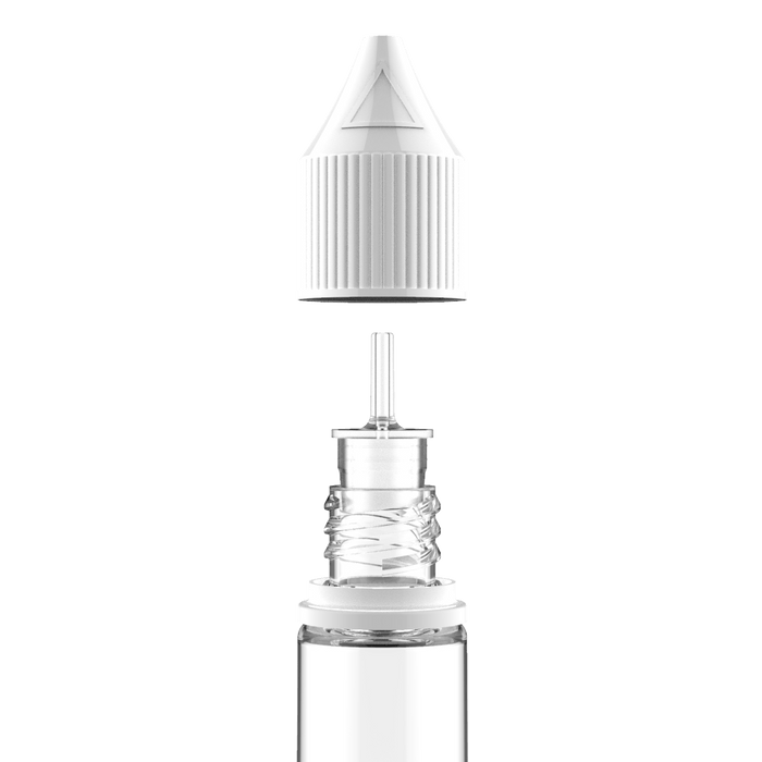 Chubby Gorilla - 10ML Unicorn Bottle - Clear Bottle / White Cap - V3 - Copackr.com