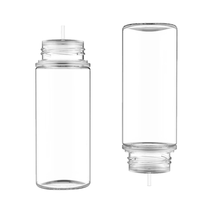 Chubby Gorilla - 120ML Unicorn Bottle - Clear Bottle / Natural Cap - V3 - Copackr.com