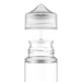 Chubby Gorilla - 120ML Unicorn Bottle - Clear Bottle / Natural Cap - V3 - Copackr.com