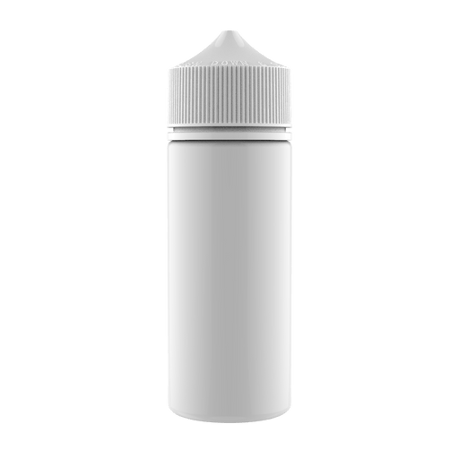 Chubby Gorilla - 120ML Unicorn Bottle - Solid White Bottle / White Cap - V3 - Copackr.com