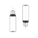 Chubby Gorilla - 15/16,5 ML Unicorn Bottle - Clear Bottle / Black Cap - V3 - Copackr.com
