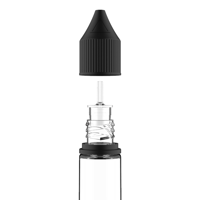 Chubby Gorilla - 15/16,5 ML Unicorn Bottle - Clear Bottle / Black Cap - V3 - Copackr.com