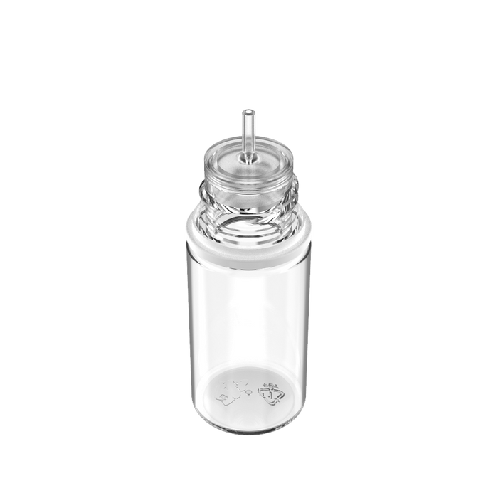 Chubby Gorilla - 30ML Stubby Unicorn Bottle - Clear Bottle / White Cap - V3 - Copackr.com