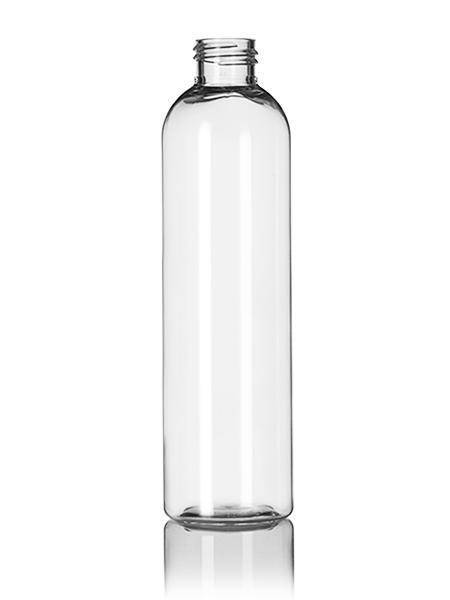 Copackr - 250ML Cosmo Round Bottle - Clear Bottle - Neck 24/410 - Copackr.com