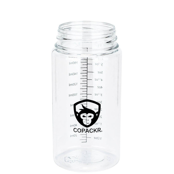 Copackr Branded Chubby Gorilla V3 Dropper Bottle : 200ml Plastic Bottles with Measurement - Copackr.com
