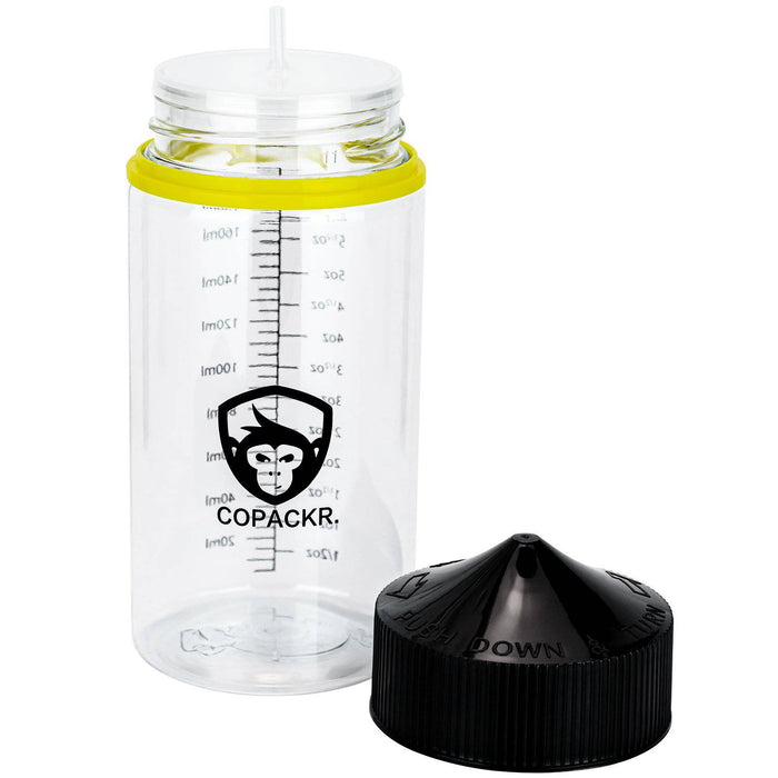 Copackr Branded Chubby Gorilla V3 Dropper Bottle : 200ml Plastic Bottles with Measurement - Copackr.com