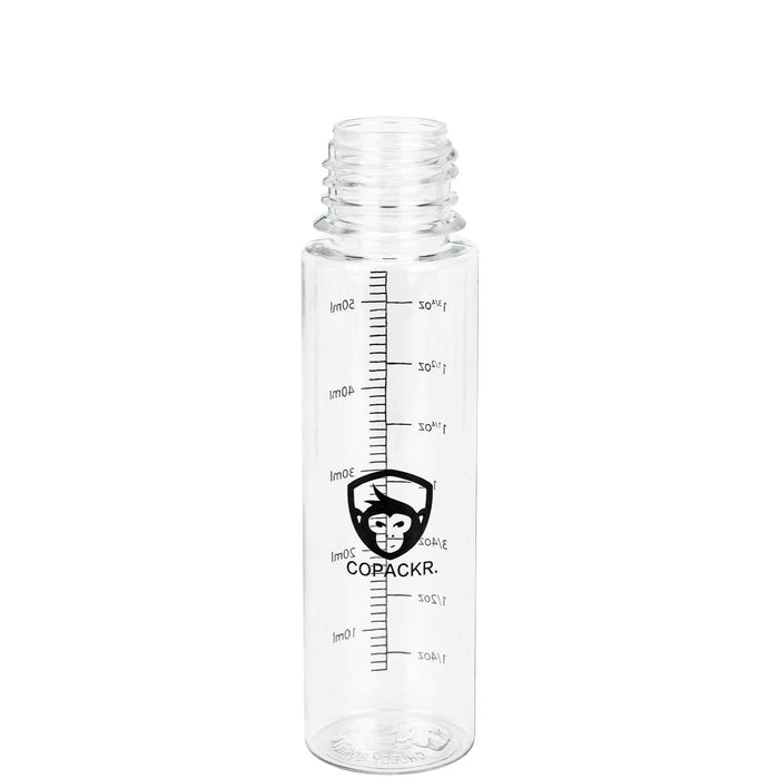 Copackr Branded Chubby Gorilla V3 Dropper Bottle : 60ml Plastic Bottles with Measurement - Copackr.com