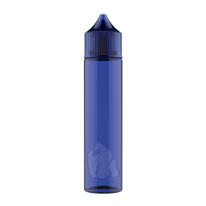 Chubby Gorilla - 60ML "SOFT" láhev s jednorožcem - průhledná modrá - Copackr.com