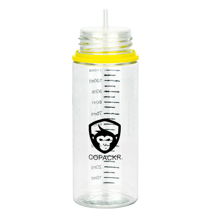 Značková láhev Chubby Gorilla V3 s kapátkem Copackr : 120 ml plastové láhve s odměrkou - Copackr.com