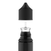 Chubby Gorilla Chubby Gorilla - 30ML láhev Stubby Unicorn - průhledná černá láhev / černý uzávěr - V3