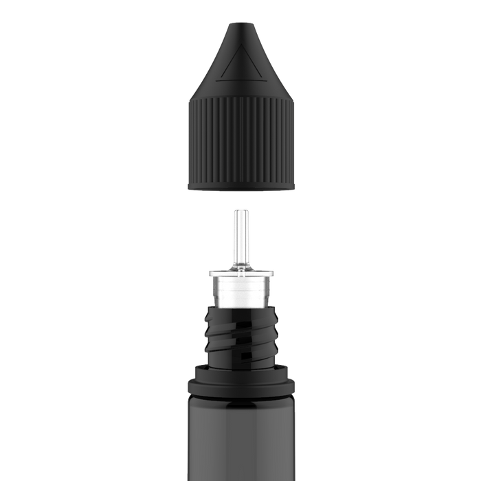 Chubby Gorilla - 10ML Unicorn Láhev - černá láhev / černý uzávěr - V3 - Copackr.com