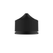 Chubby Gorilla - 120ML Unicorn Láhev - čirá láhev / černý uzávěr - V3 - Copackr.com