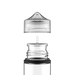 Chubby Gorilla 60ML Stubby Unicorn Flasche - Klare Flasche / Schwarzer Deckel - V3 - Copackr.com
