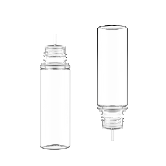 Chubby Gorilla - 50ml Unicorn Flasche - Klare Flasche / Natürlicher Verschluss - V3 - Copackr.com