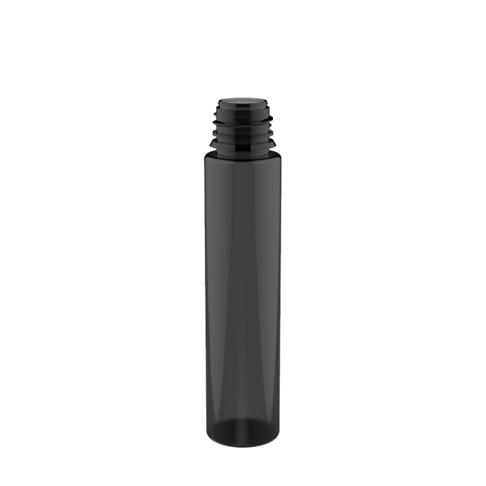 Chubby Gorilla - 75ML Unicorn Flasche - Transparente schwarze Flasche / schwarze Kappe - V3 - Copackr.com