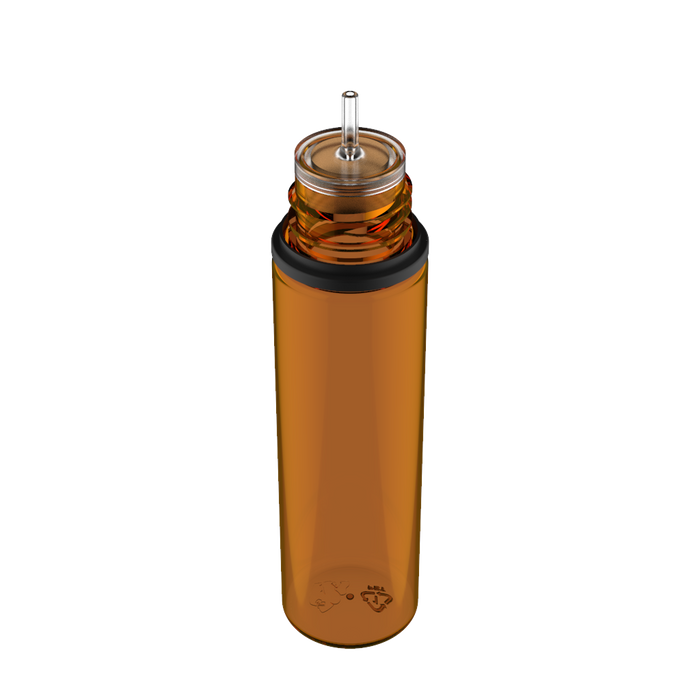 Chubby Gorilla Chubby Gorilla - 60ML Unicorn Flasche - Bernsteinfarbene Flasche / Schwarzer Deckel - V3