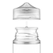 Chubby Gorilla - 200ML Unicorn Flasche - Klare Flasche / Natürlicher Verschluss - V3 - Copackr.com