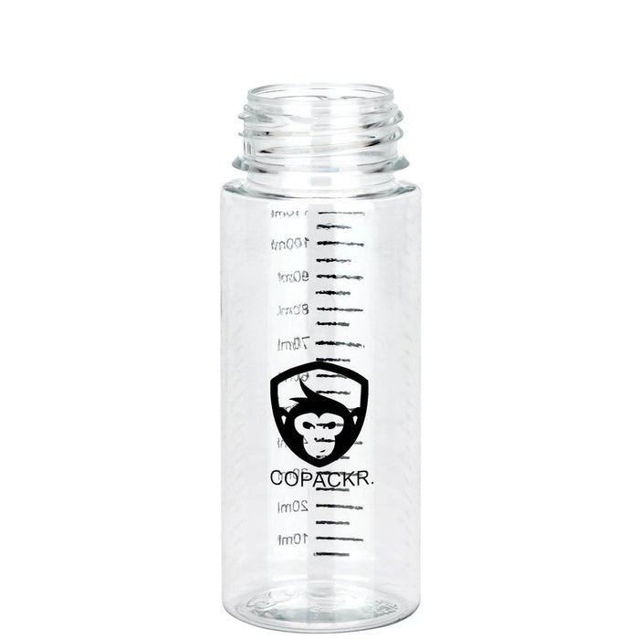 Copackr Branded Chubby Gorilla V3 Tropfflasche : 120 ml Kunststoff-Flaschen mit Messung - Copackr.com