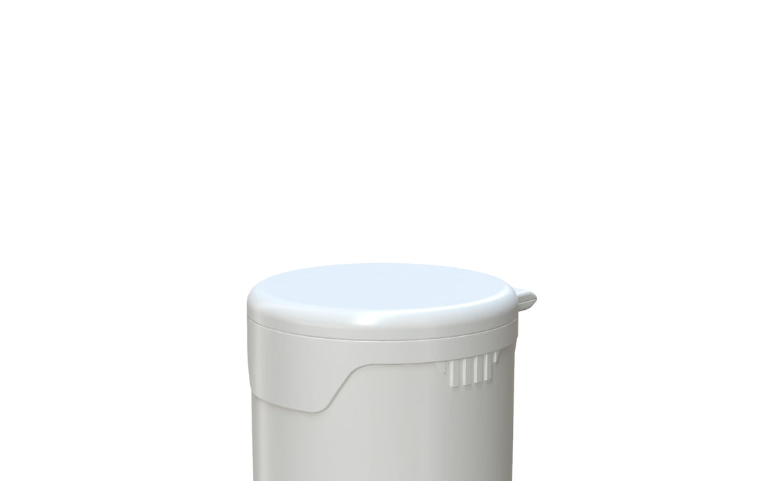 Chubby Gorilla Aviator CR - Tubo Popcap 98mm - Blanco Opaco Con Tapa Blanco Opaco