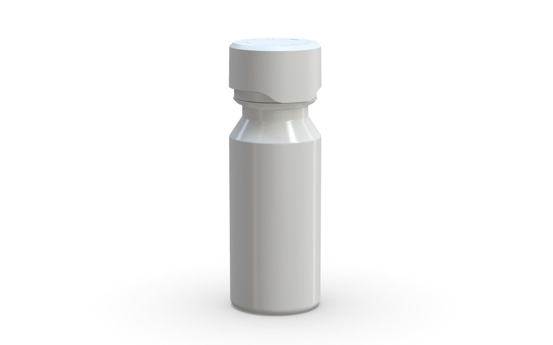 Chubby Gorilla Aviator Shot Bottle 60ml - Botella blanca y tapón blanco