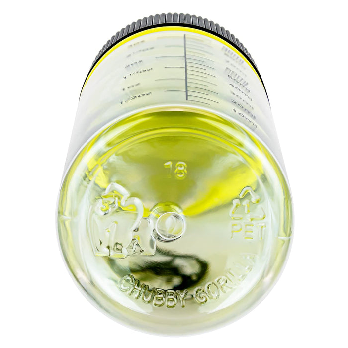 Copackr Chubby Gorilla V3 frascos cuentagotas, frascos de plástico con medida para aceite, tinta y/o productos químicos, perfectos para viajes, frascos para líquidos, con tapón de seguridad para niños, juego de 5 (100 ml)