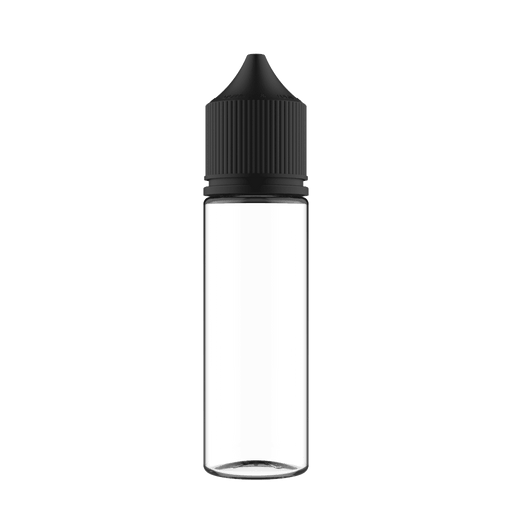 Chubby Gorilla - 50ML Unicorn Botella - Botella Transparente / Tapón Negro - V3 - Copackr.com