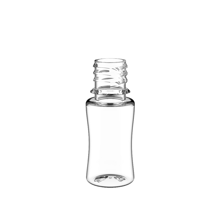 Chubby Gorilla - Botella Unicornio 10ML - Botella Transparente / Tapón Blanco - V3 - Copackr.com