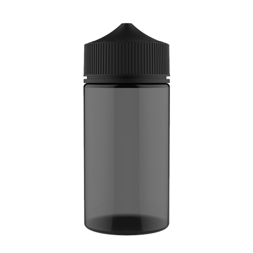 Chubby Gorilla - 200ML Unicorn Botella - Botella Negra Transparente / Tapón Negro - V3 - Copackr.com