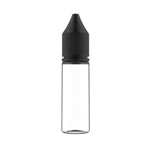 Chubby Gorilla - Botella Unicorn 15/16,5 ML - Botella Transparente / Tapón Negro - V3 - Copackr.com