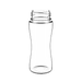 Chubby Gorilla Chubby Gorilla - 120ML Unicorn Bouteille - Bouteille transparente / Bouchon blanc - V3