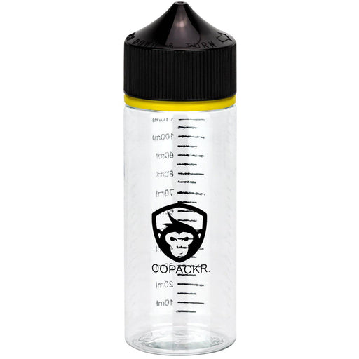 Copackr Branded Chubby Gorilla V3 Dropper Bottle : Flacons en plastique de 120 ml avec mesure - Copackr.com