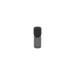 Bucmasta gorila Aviator Bočica od 10 ml s unutarnjom brtvom i petljanjem evidentna prijelomna traka - prozirna crna boca / neprozirna crna kapa
