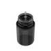 Chubby Gorilla 60ML Stubby Unicorn Bottiglia - Bottiglia trasparente nera / tappo nero - V3 - Copackr.com