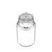Chubby Gorilla - 60ML Stubby Unicorn Bottiglia - Bottiglia trasparente / Tappo naturale - V3 - Copackr.com