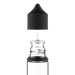Chubby Gorilla Chubby Gorilla - Bottiglia Stubby Unicorn da 30ML - Bottiglia trasparente / Tappo nero - V3