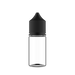 Chubby Gorilla Chubby Gorilla - Bottiglia Stubby Unicorn da 30ML - Bottiglia trasparente / Tappo nero - V3