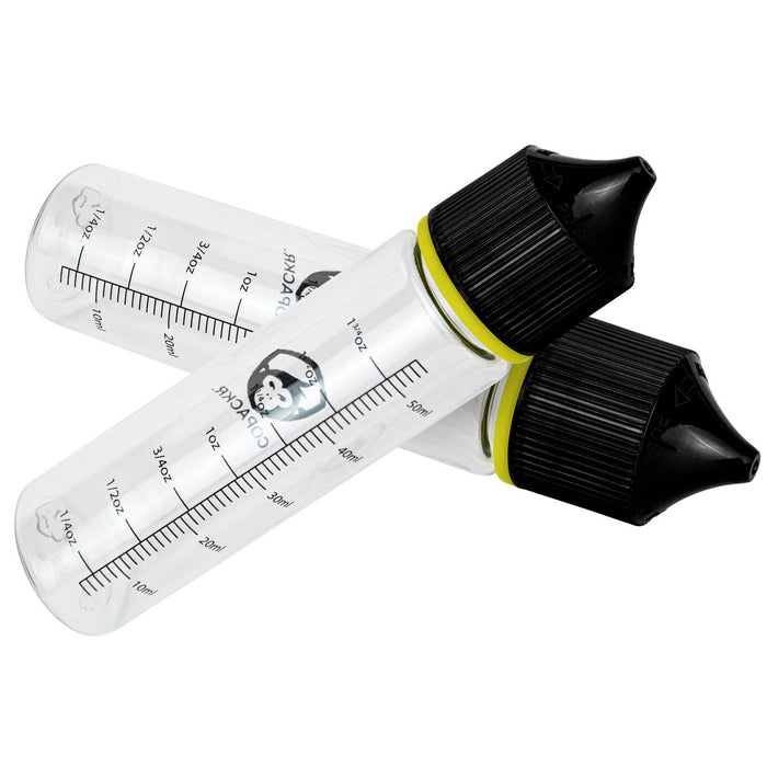 Copackr Branded Chubby Gorilla V3 Dropper Bottle : Bottiglie di plastica da 60ml con misurazione - Copackr.com