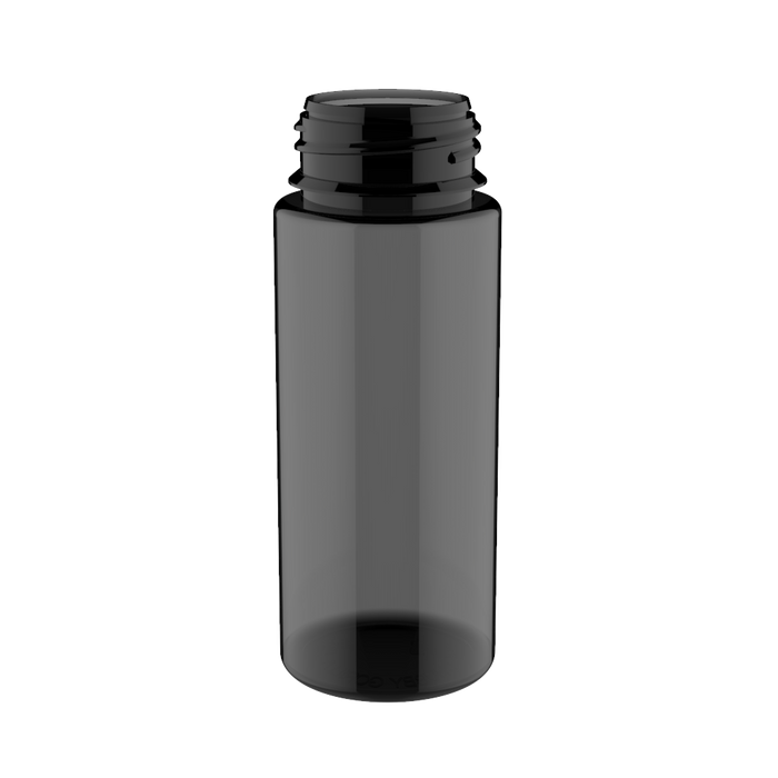 Chubby Gorilla - Garrafa 120ML Production-Ready Unicorn - Garrafa preta translúcida / Tampa preta - V3