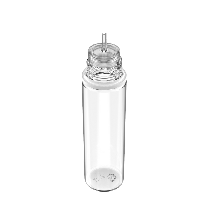 Chubby Gorilla - Garrafa 60ML Unicorn - Garrafa transparente / Tampa branca - V3 - Copackr.com