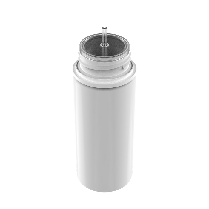 Chubby Gorilla - 120ML Unicorn Flaska - Solid vit flaska / vitt lock - V3 - Copackr.com
