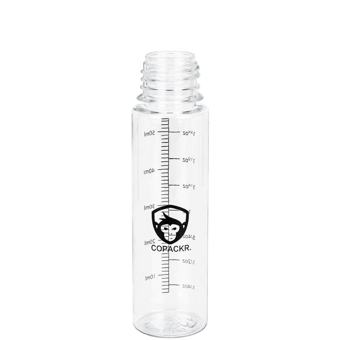 Droppflaska med Copackr-märket Chubby Gorilla V3: 60 ml plastflaskor med mätning - Copackr.com