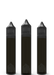 Chubby Gorilla - 30ML "mjuk" enhörningsflaska - transparent svart flaska - Copackr.com
