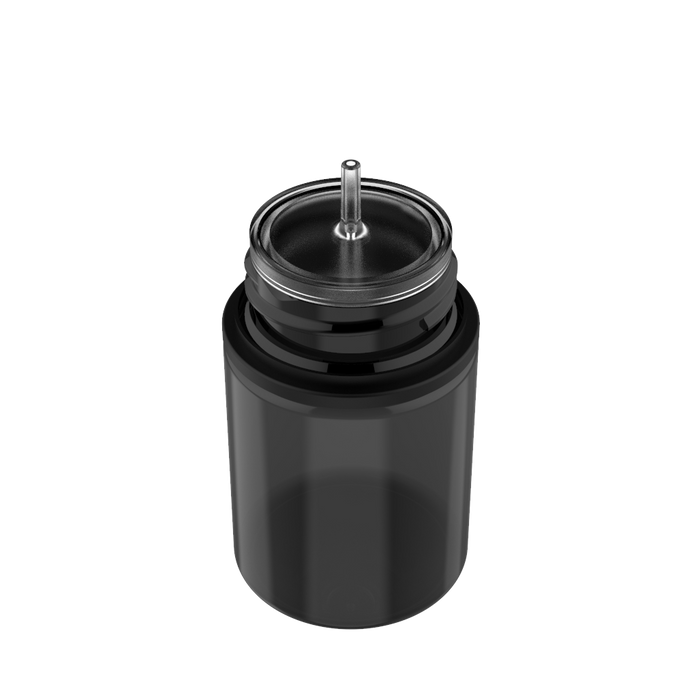 Chubby Gorilla 60ML Stubby Unicorn ขวด - ขวดใสสีดํา / ฝาสีดํา - V3 - Copackr.com