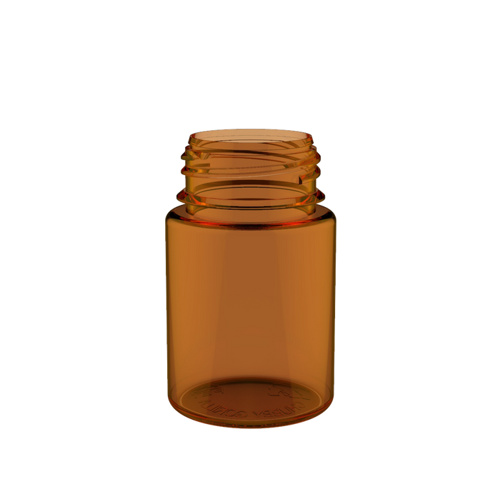 Chubby Gorilla - 60ML Stubby Unicorn ขวด - ขวดสีเหลืองอําพัน / ฝาสีดํา - V3 - Copackr.com