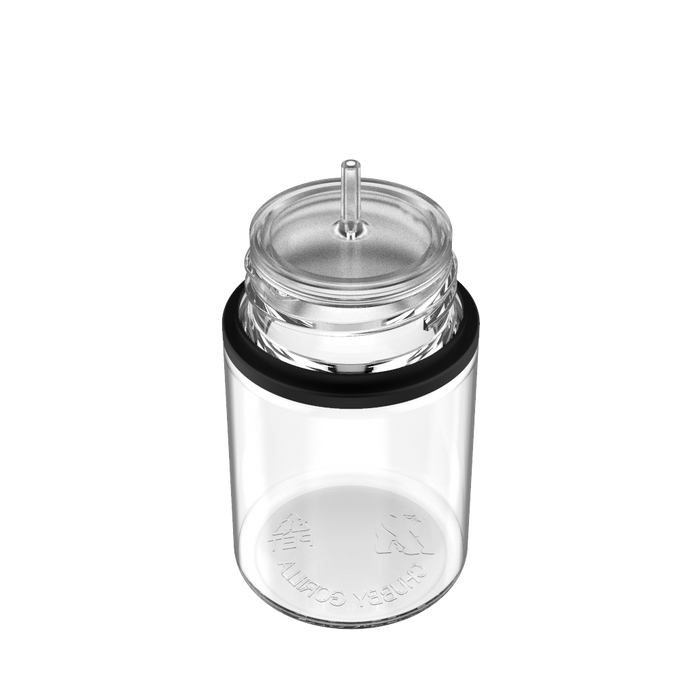 Chubby Gorilla 60ML Stubby Unicorn ขวด - ขวดใส / ฝาสีดํา - V3 - Copackr.com